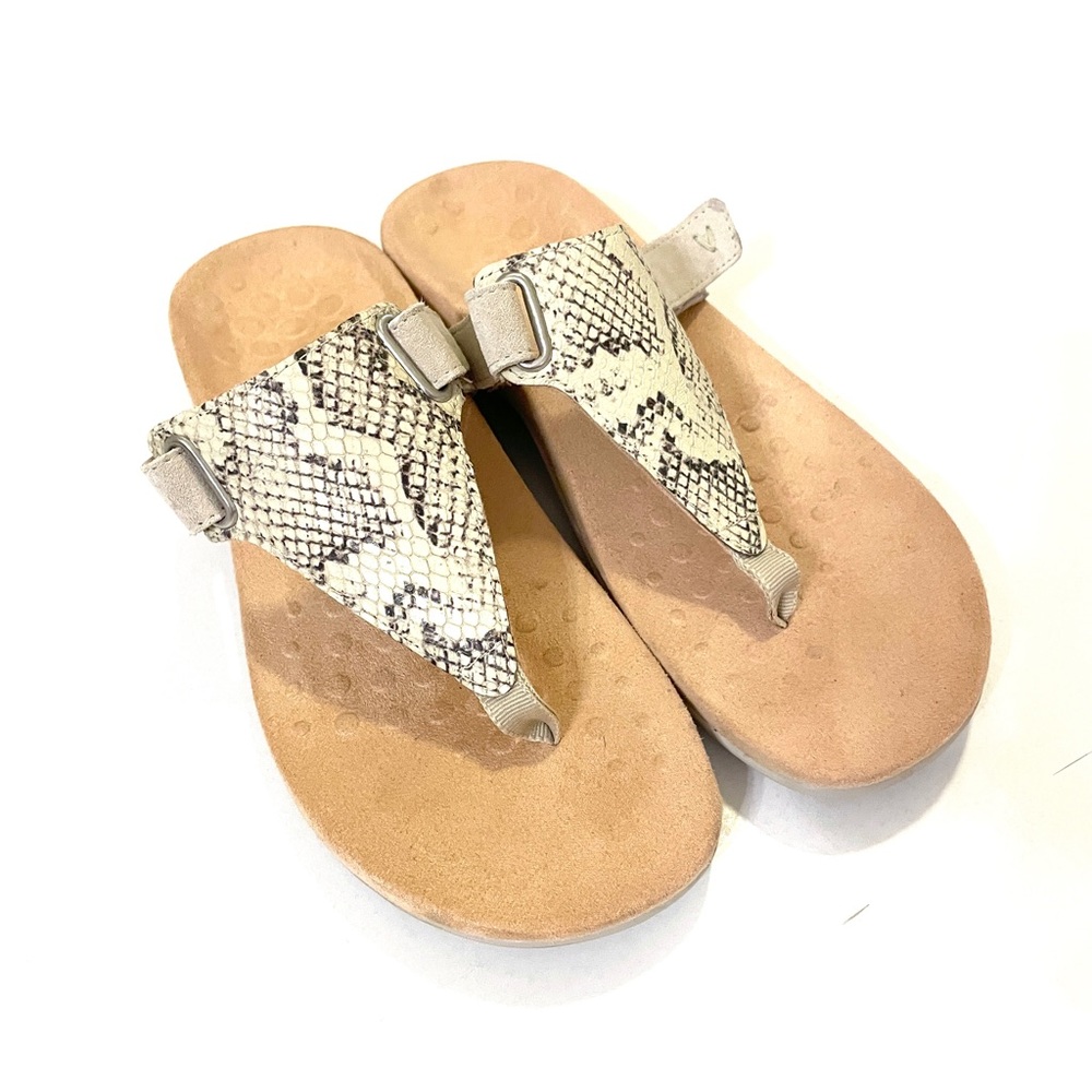 Vionic Wanda Snake Print Sandals - image 3